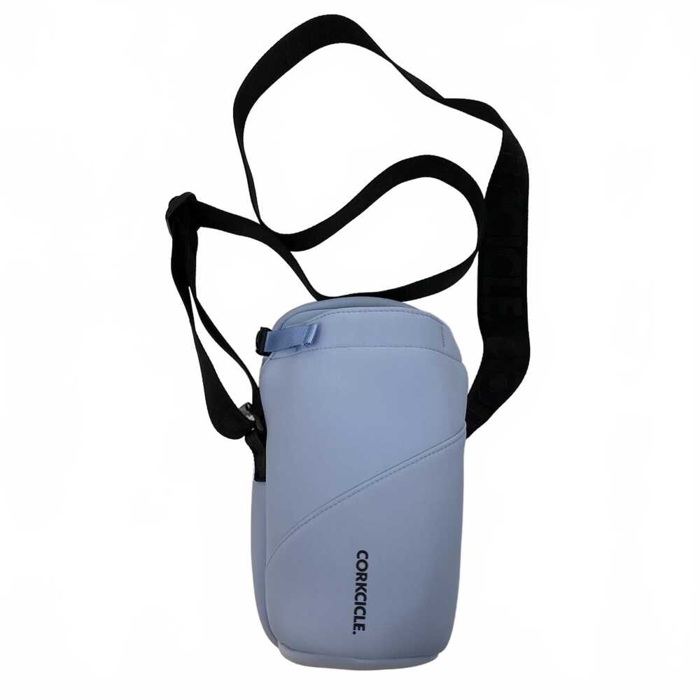 Corkcicle Blue Crossbody Bag Padded Beverage
